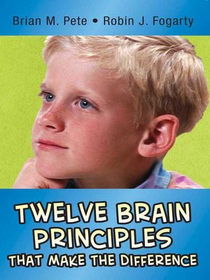 cover image of Twelve Brain Principles That Make the Difference